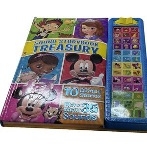 DISNEY JUNIOR SOUND STORYBOOK TREASURY, Hardcover Play-A-Sound Board Book 2014